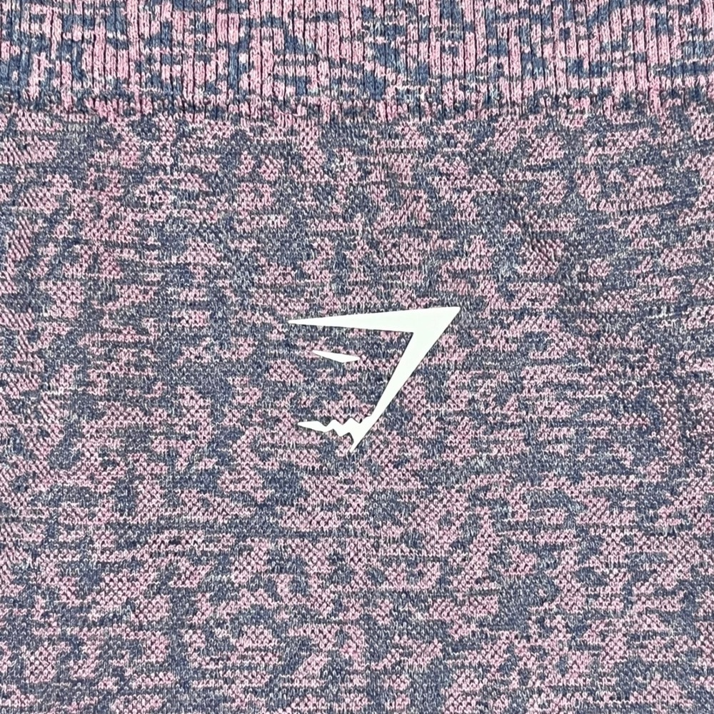 Gymshark Seamless Leggings Womens XS (2-4) Pink Purple High Waisted Yoga Gym - Picture 4 of 11
